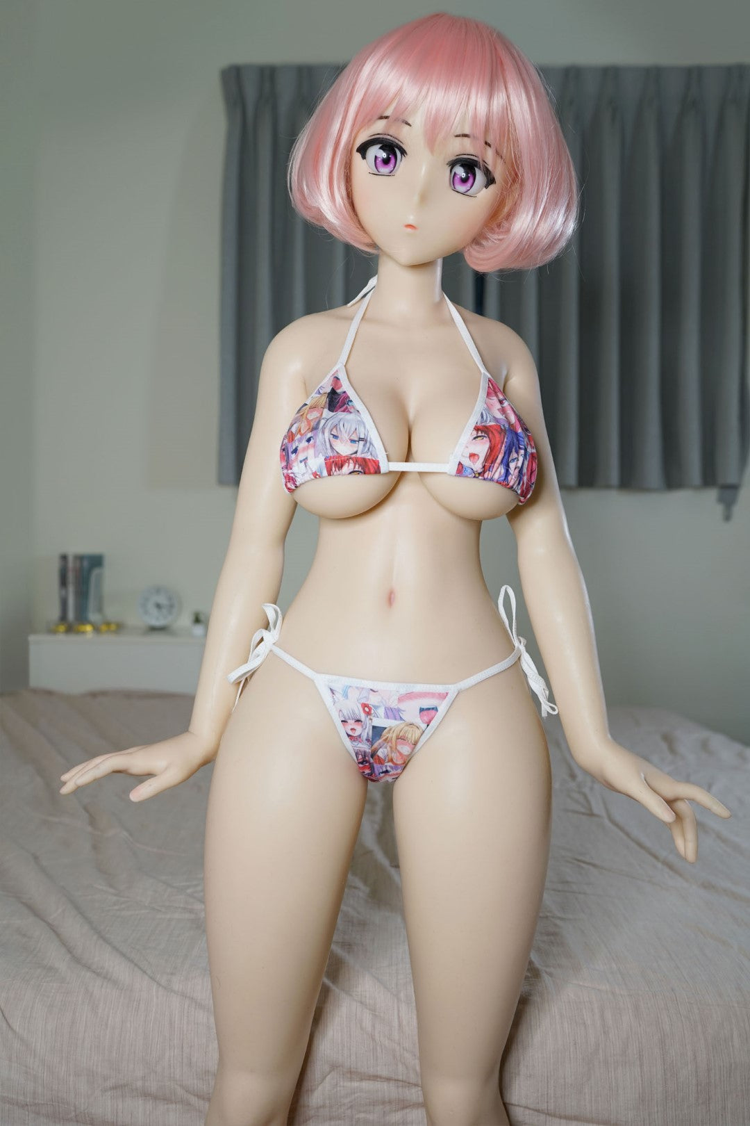 Mobile phone Sex doll (Irokebijin 140cm E-cup silicone)