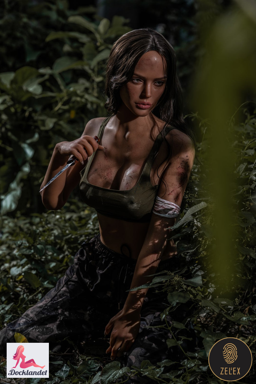 Karine poupée sexuelle (Zelex 170 cm C-Cup GE55 Silicone)