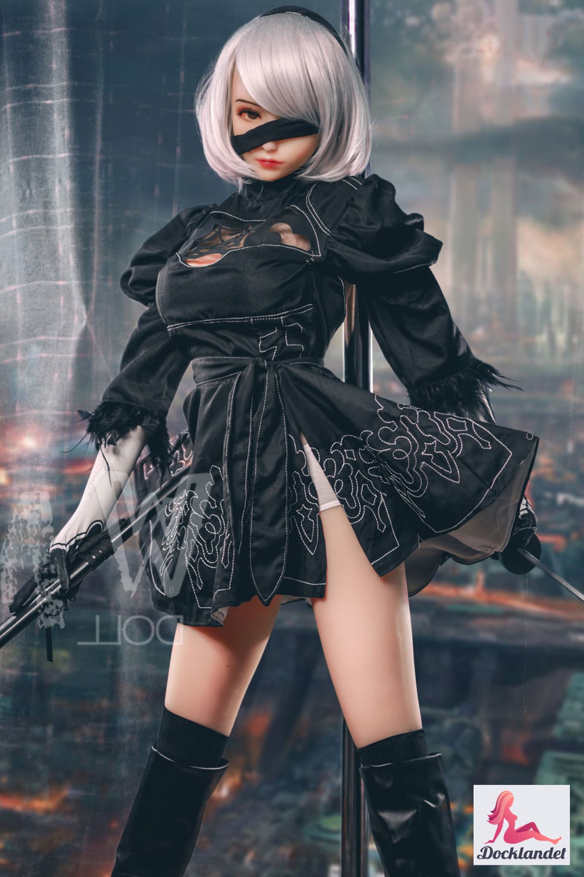 Yorha 2b bambola del sesso (WM-Doll 165 cm D-Kupa #153 TPE)