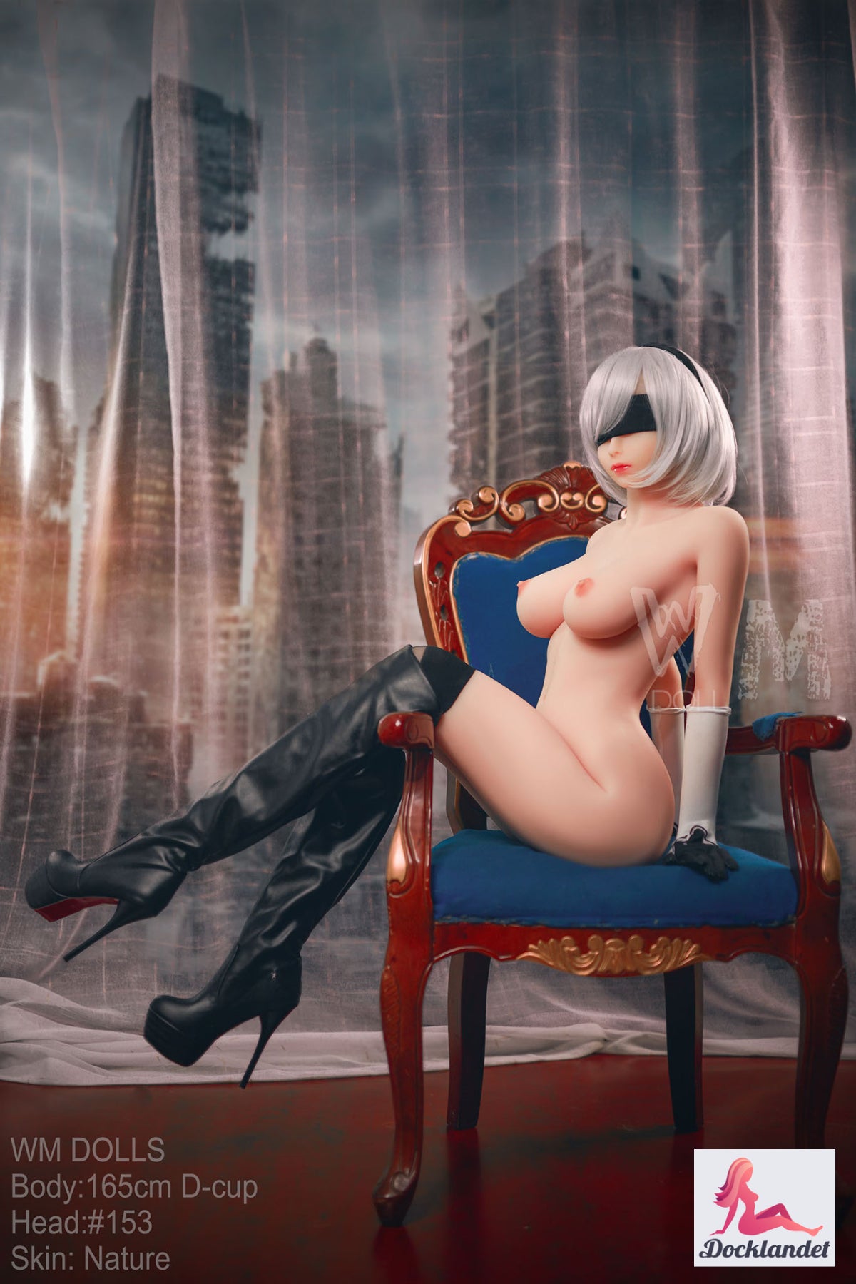 Yorha 2b bambola del sesso (WM-Doll 165 cm D-Kupa #153 TPE)