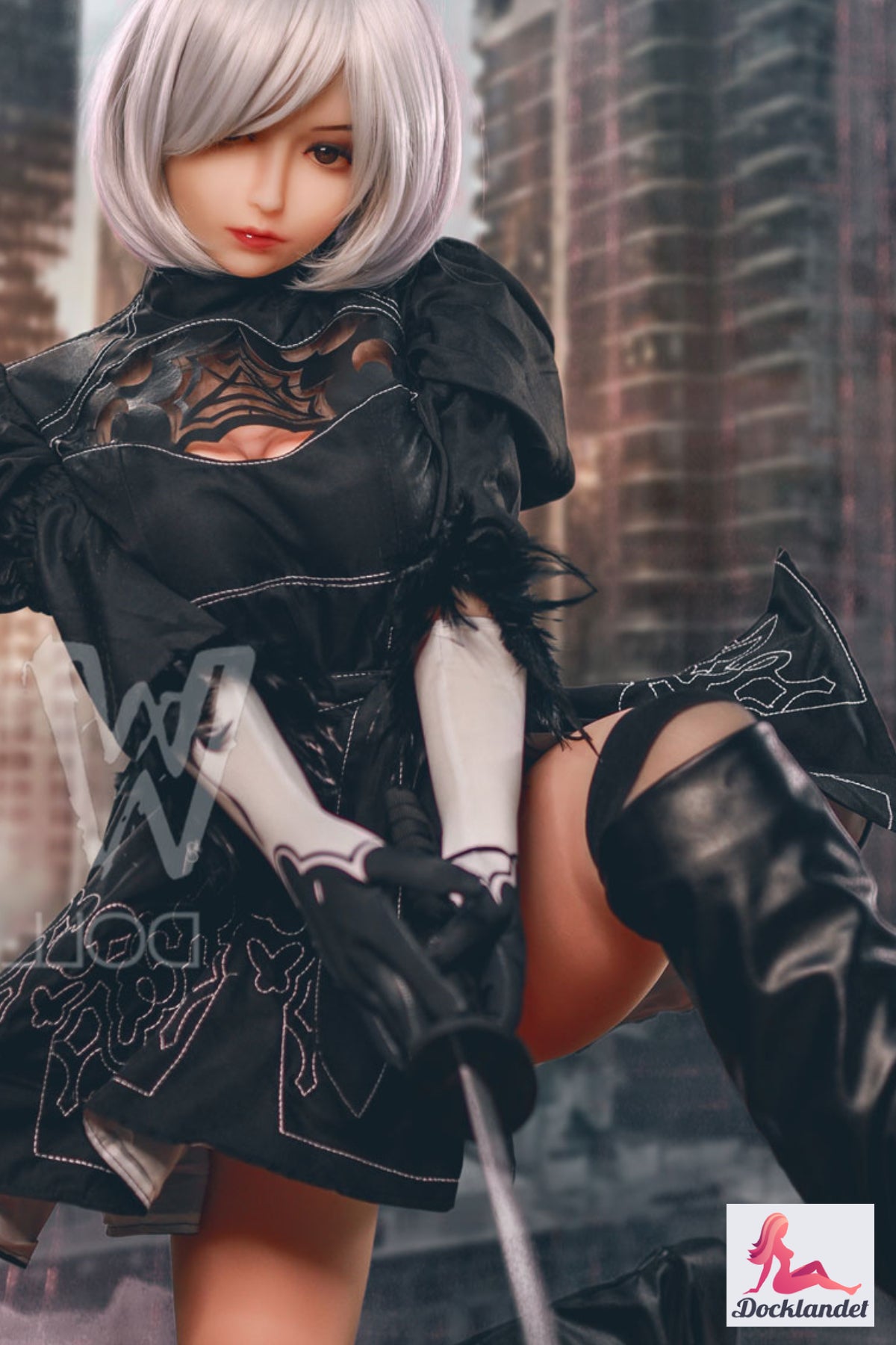 Yorha 2b bambola del sesso (WM-Doll 165 cm D-Kupa #153 TPE)