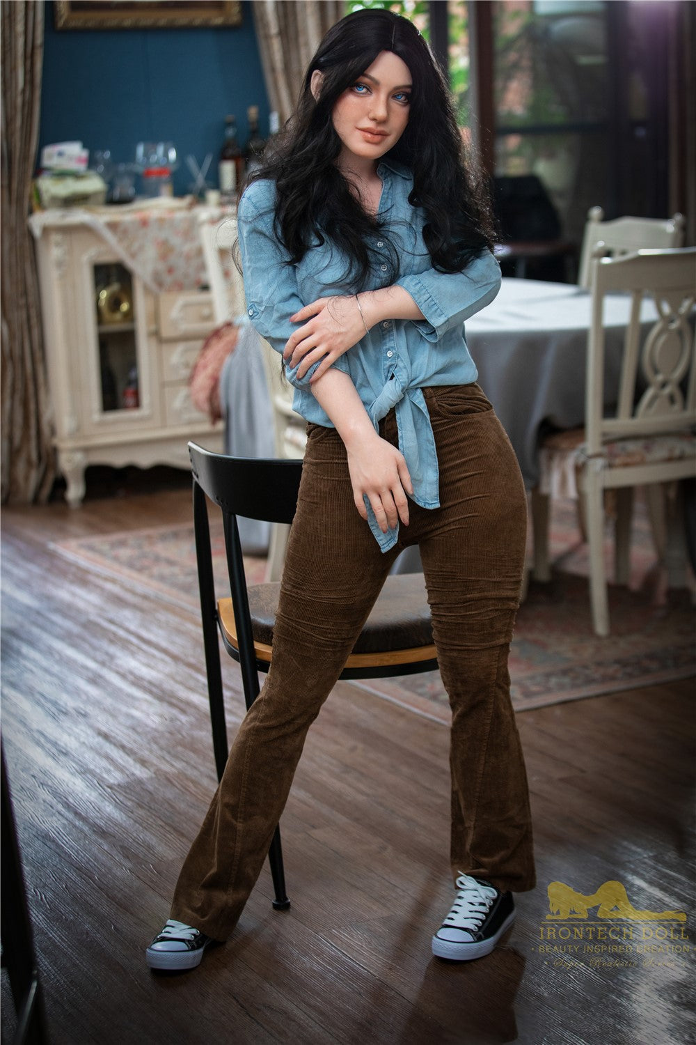 Marley sexpuppe (Irontech Doll 152cm A-cup S27 Silikon)