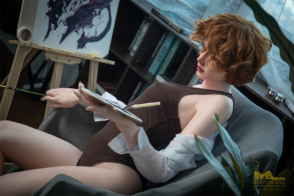 Cindy bambola del sesso (Irontech Doll 166 cm Coppa B S4 Silicone)