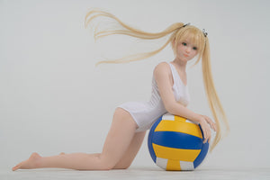 Marie rose mini poupée sexuelle (AXB Doll 85 cm B-tpup GF05-1 Silicone)