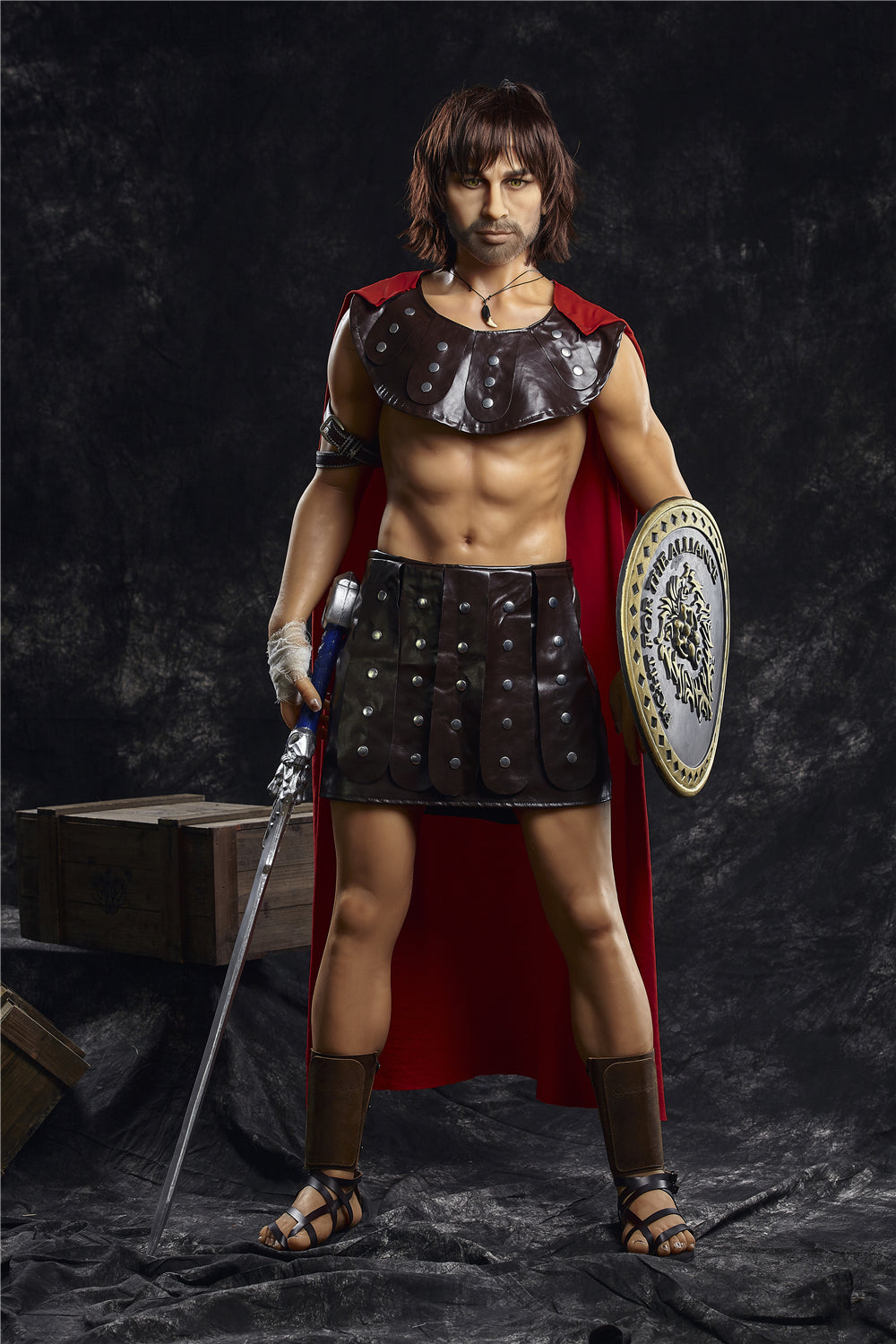 Charles Centurion mâle poupée sexuelle (Irontech Doll 162 cm #201 TPE)