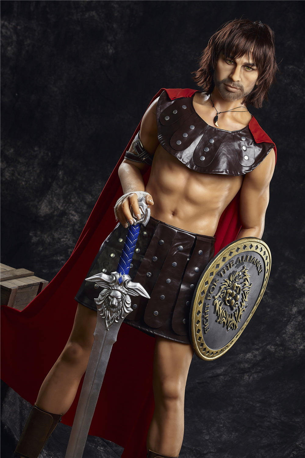 Charles Centurion mâle poupée sexuelle (Irontech Doll 162 cm #201 TPE)
