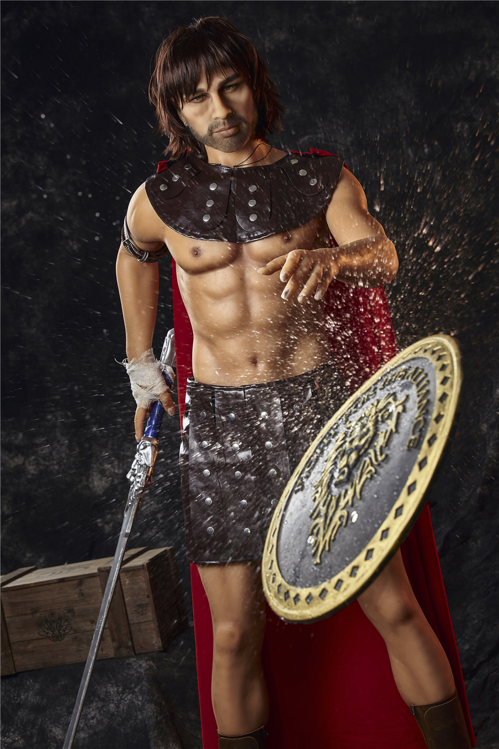 Charles Centurion mâle poupée sexuelle (Irontech Doll 162 cm #201 TPE)