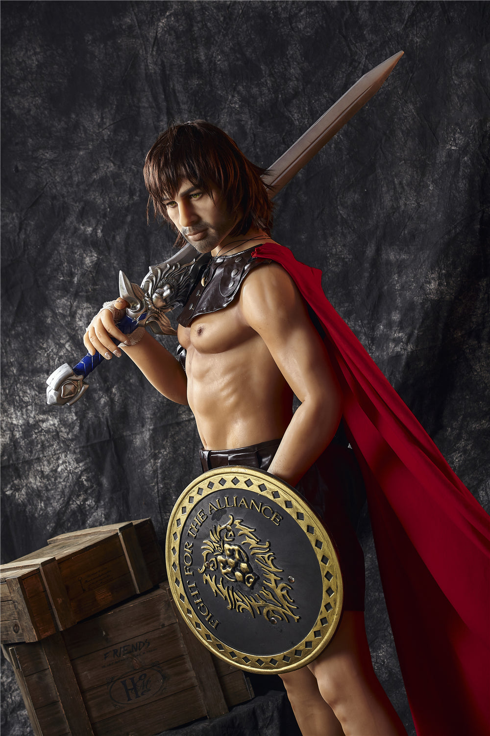 Charles Centurion mâle poupée sexuelle (Irontech Doll 162 cm #201 TPE)