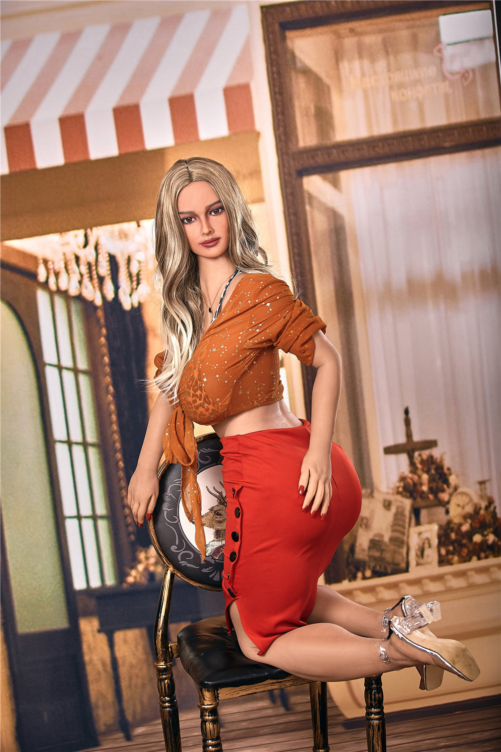 Bambola del sesso Hellen (Irontech Doll Coppa F da 158 cm n. 34 TPE)