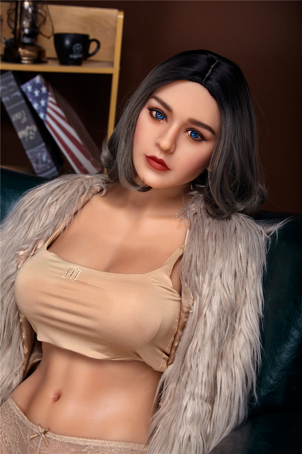 Julia Torso bambola del sesso (Irontech Doll Coppa E da 90 cm n. 72 TPE)