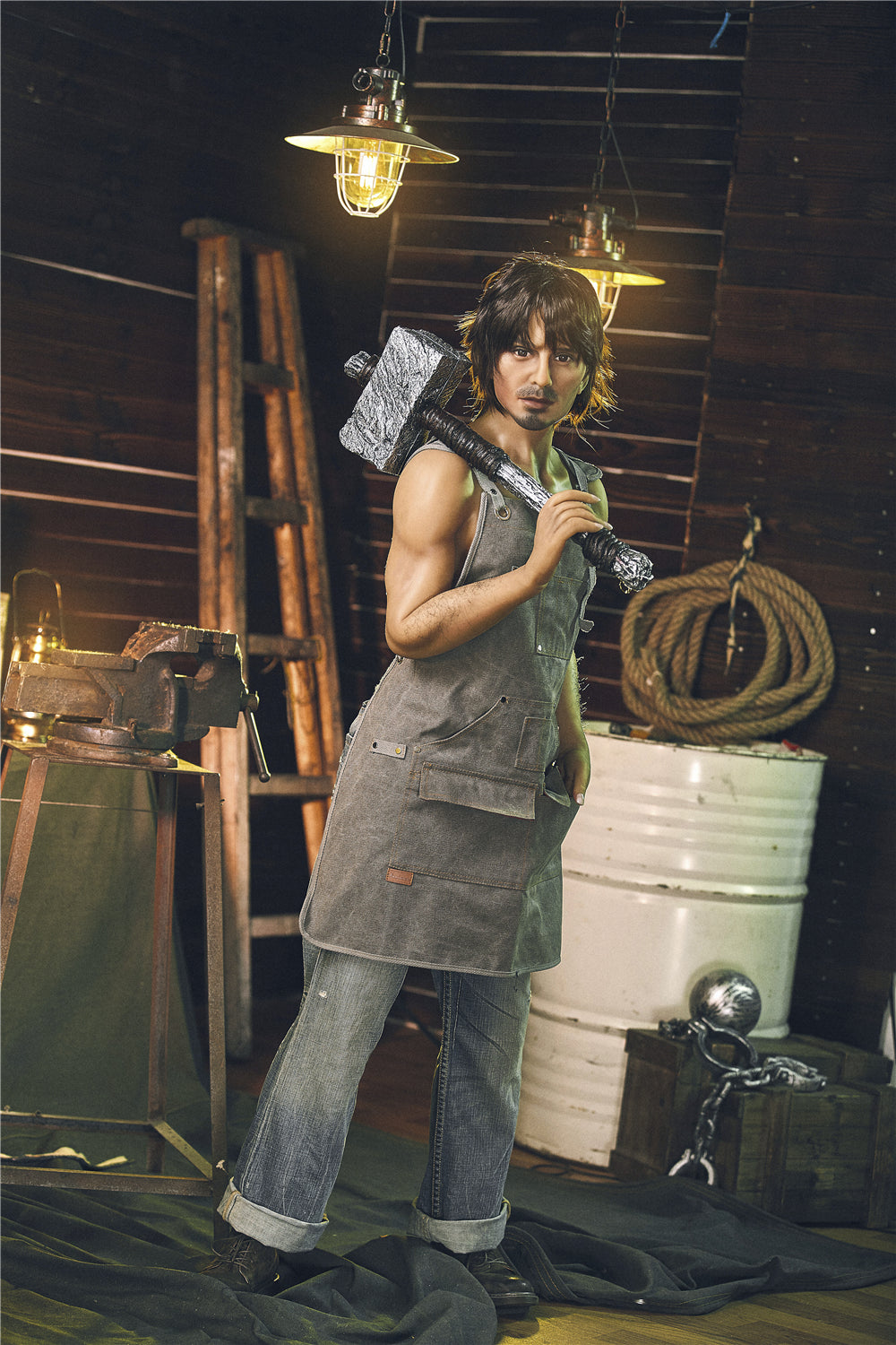 La bambola del sesso maschile di Nicholas (Irontech Doll 162 cm #204 TPE)