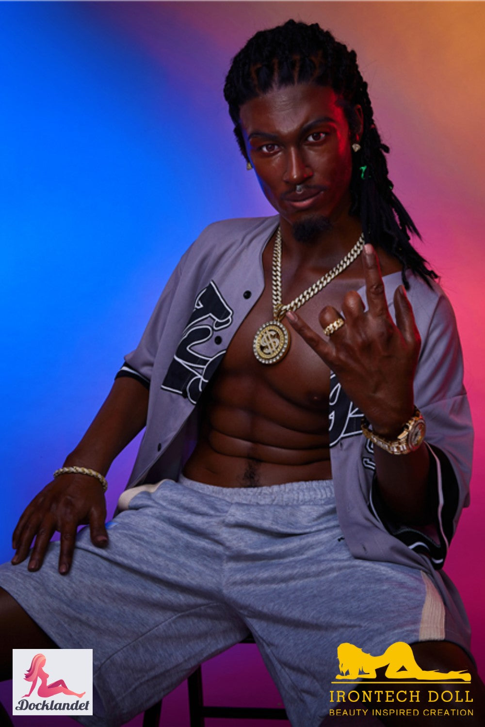 Bill mâle poupée sexuelle (Irontech Doll 170 cm M7 Silicone)