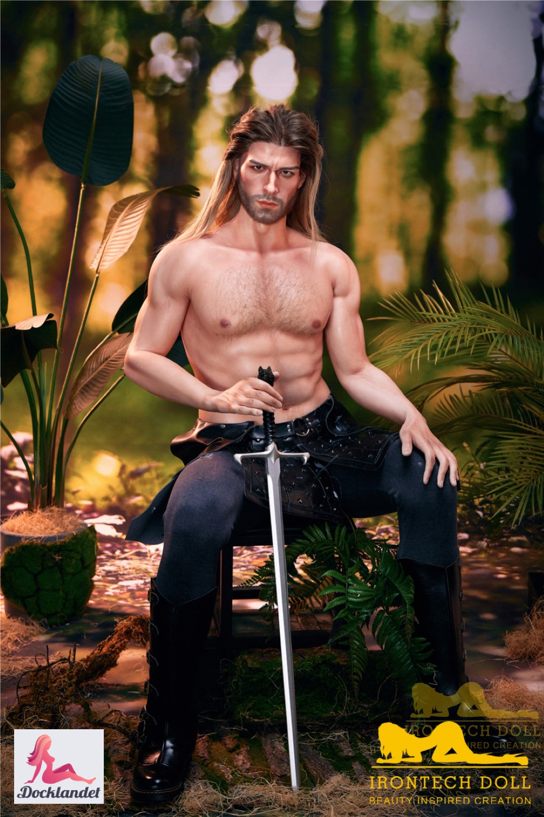 Ragnar-Männchen sexpuppe (Irontech Doll 176cm m5 Silikon)