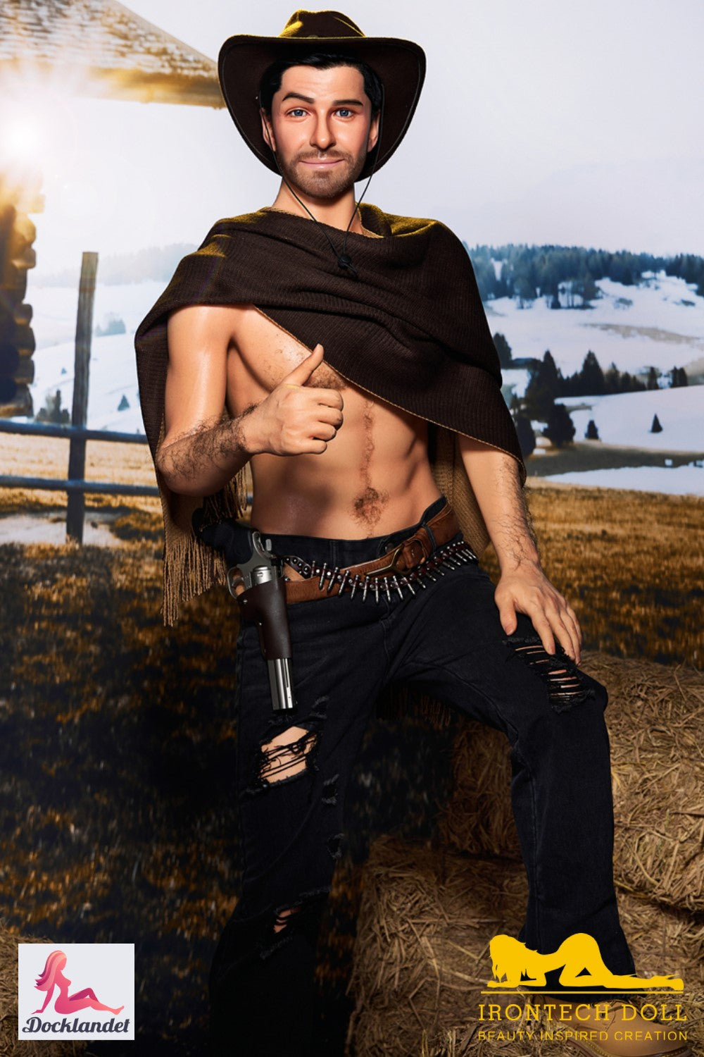 Allen bambola del sesso maschile (Irontech Doll 170 cm M6 Silicone)