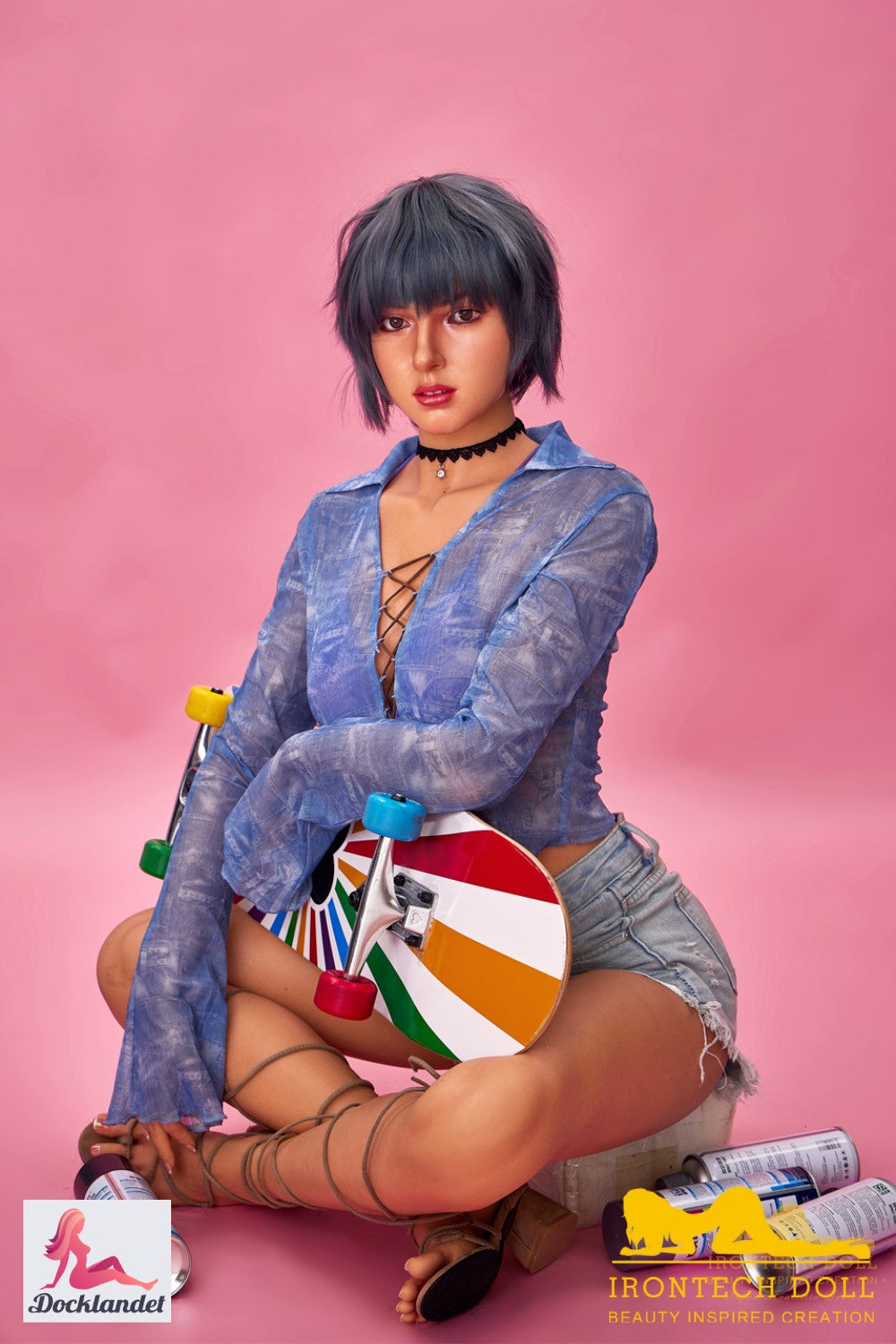 Jenny Sex doll (Irontech Doll 168cm B-cup P29 silicone)