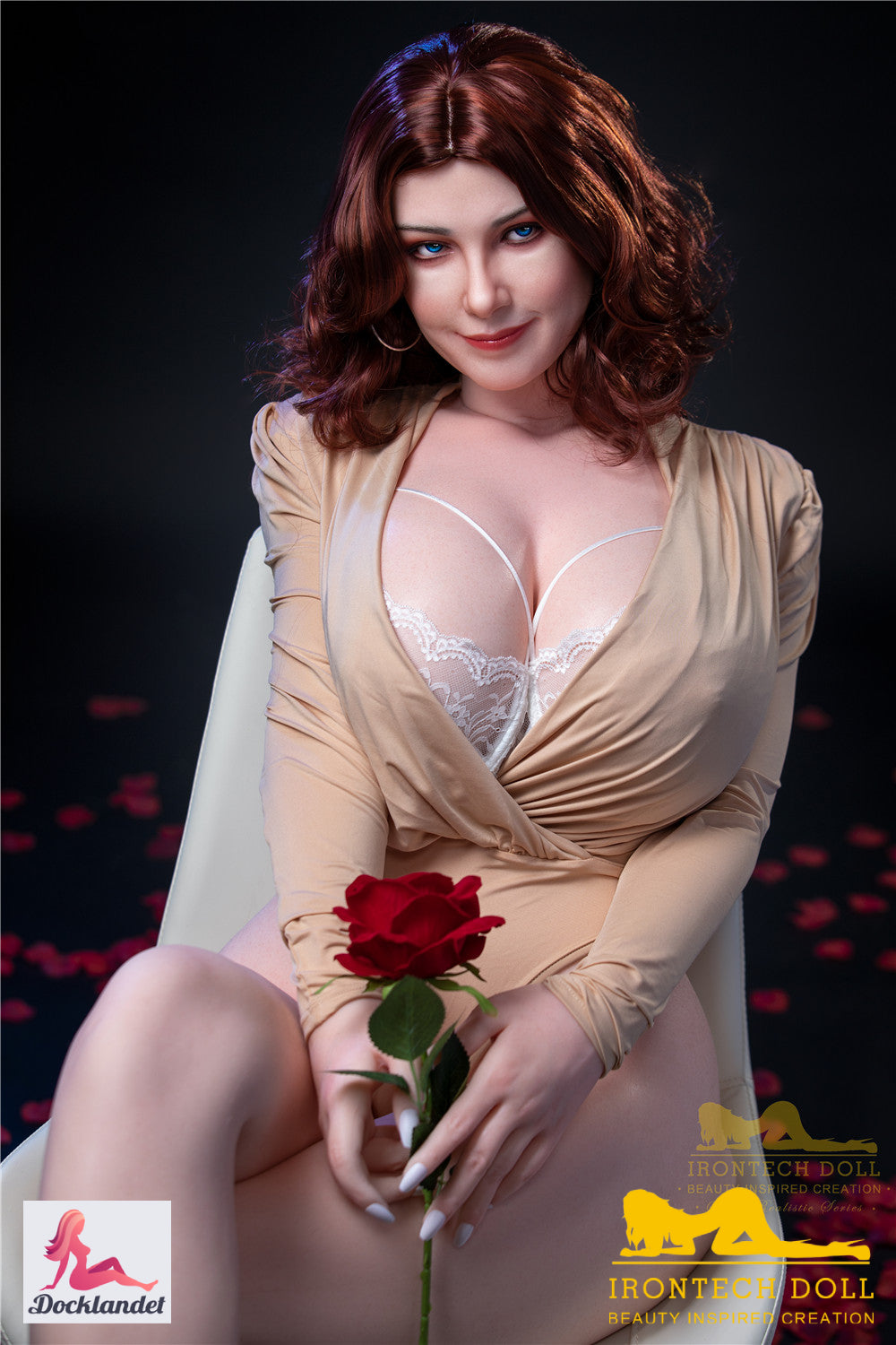 Carmel poupée sexuelle (Irontech Doll 160 cm H-cup S12 Silicone)