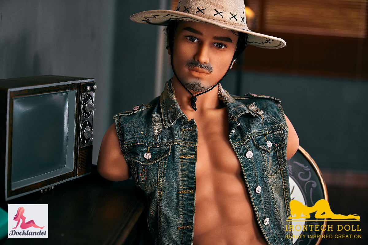 Kelvin-Männertorso sexpuppe (Irontech Doll 100 cm #203 TPE)