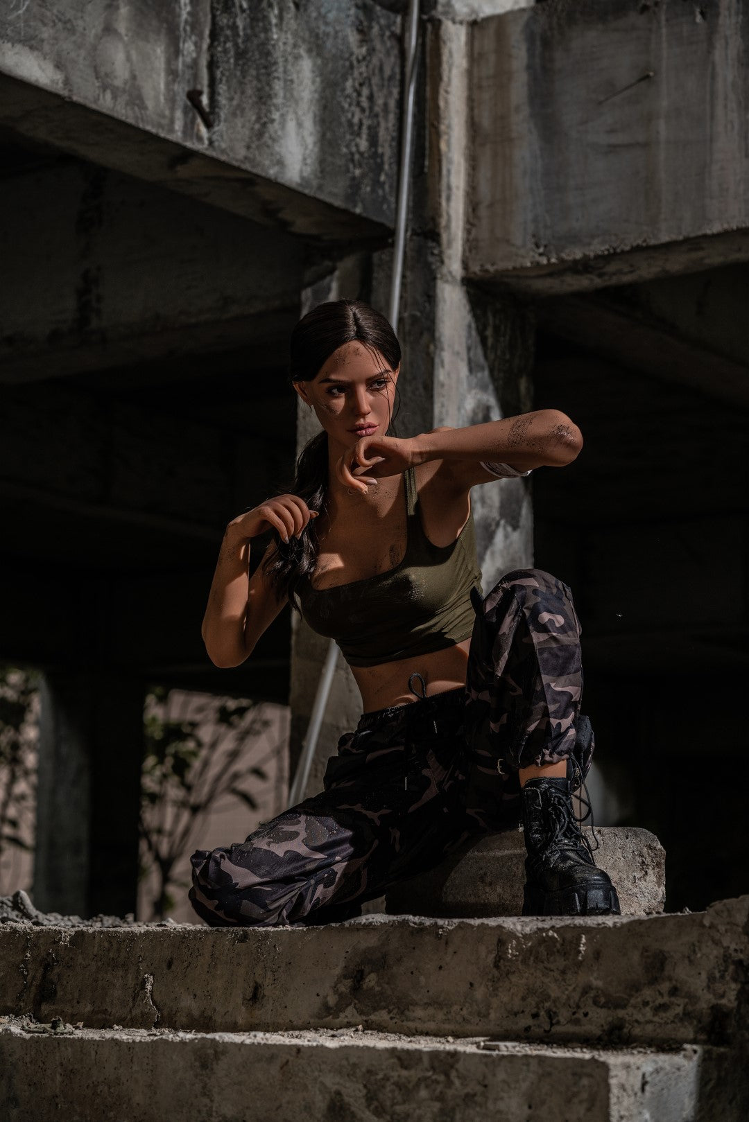 Karine poupée sexuelle (Zelex 170 cm C-Cup GE55 Silicone)