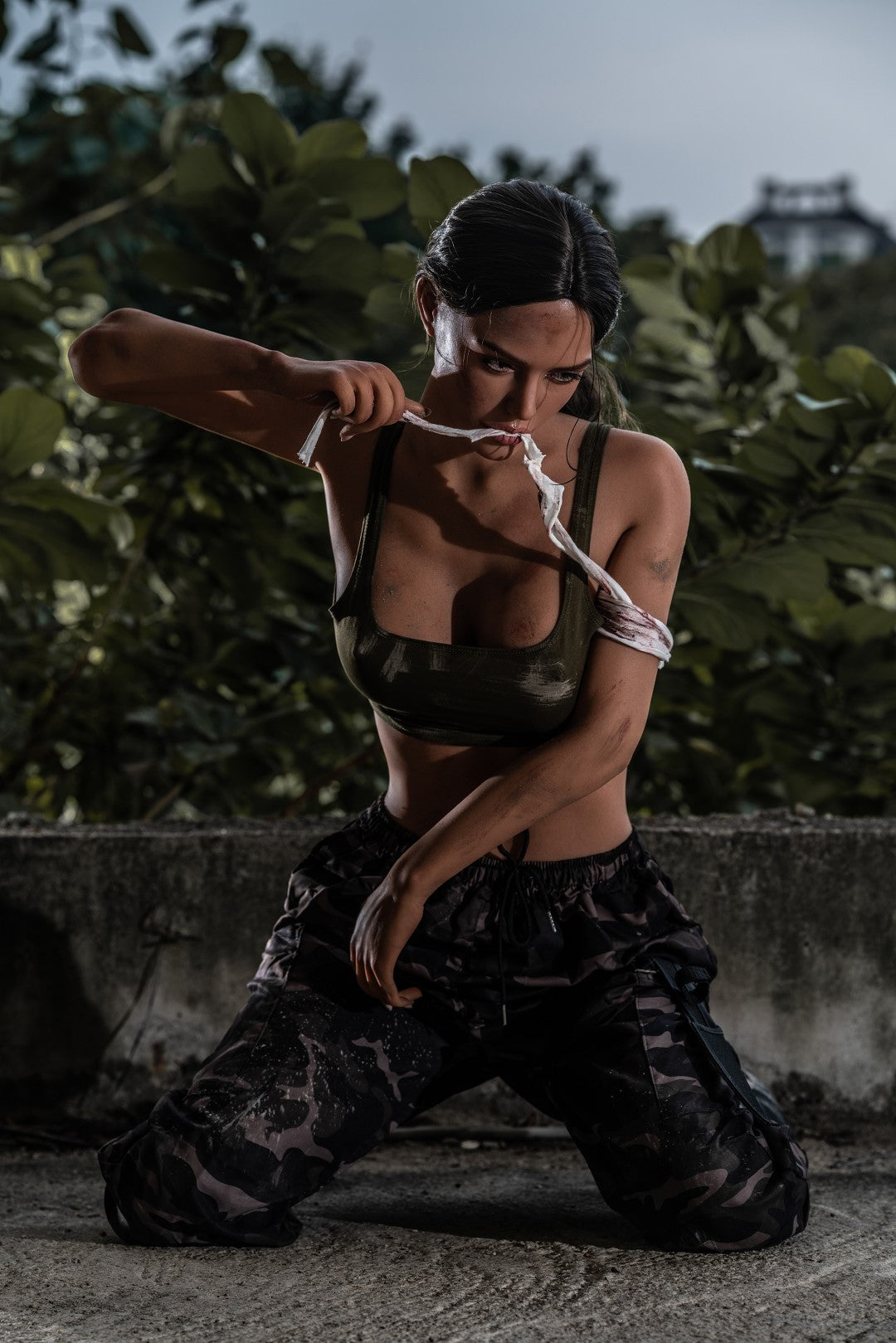 Karine poupée sexuelle (Zelex 170 cm C-Cup GE55 Silicone)