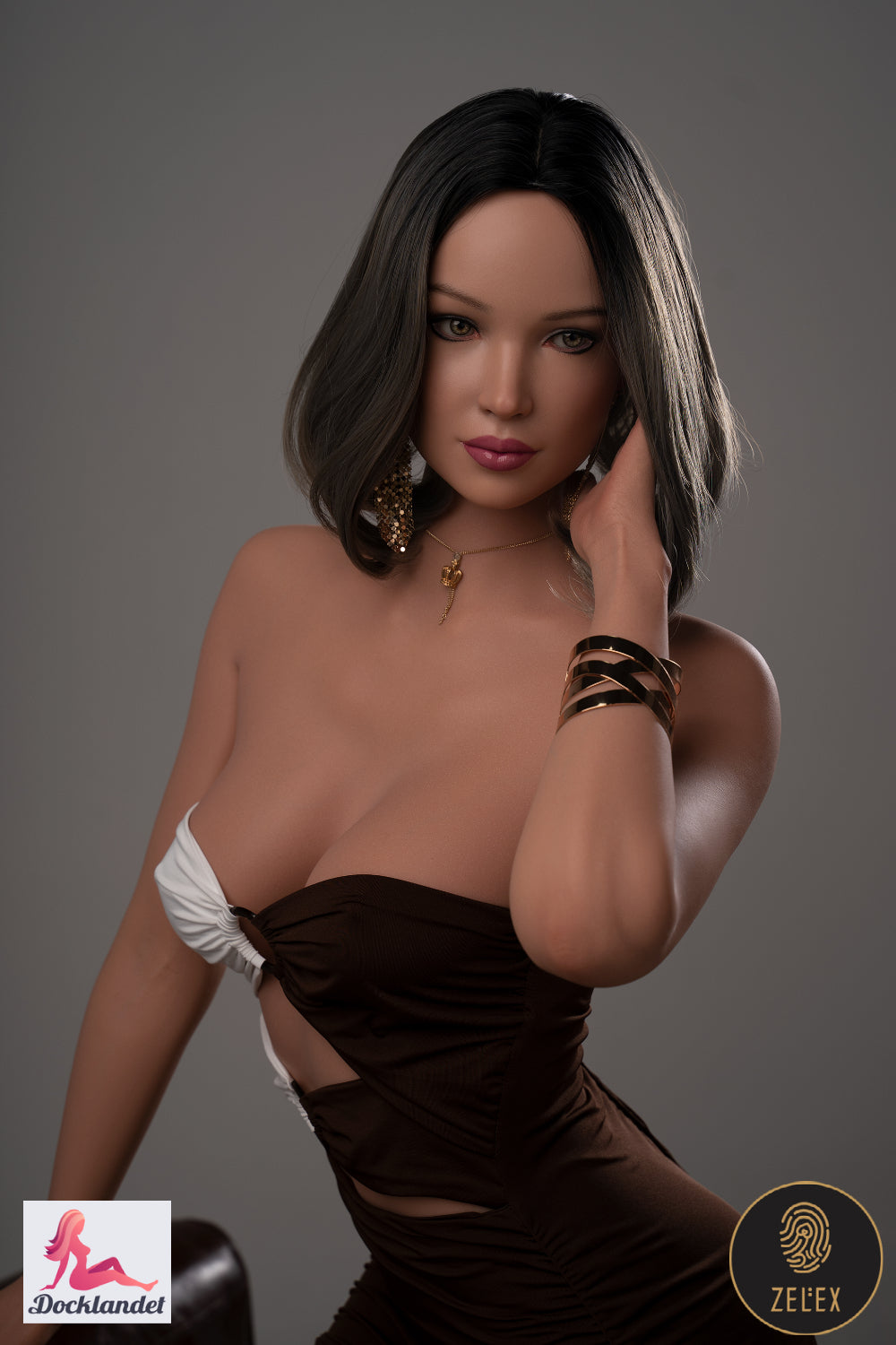 Bambola di sesso Vicky (Zelex 170 cm C-CUP GE49 Silicone)