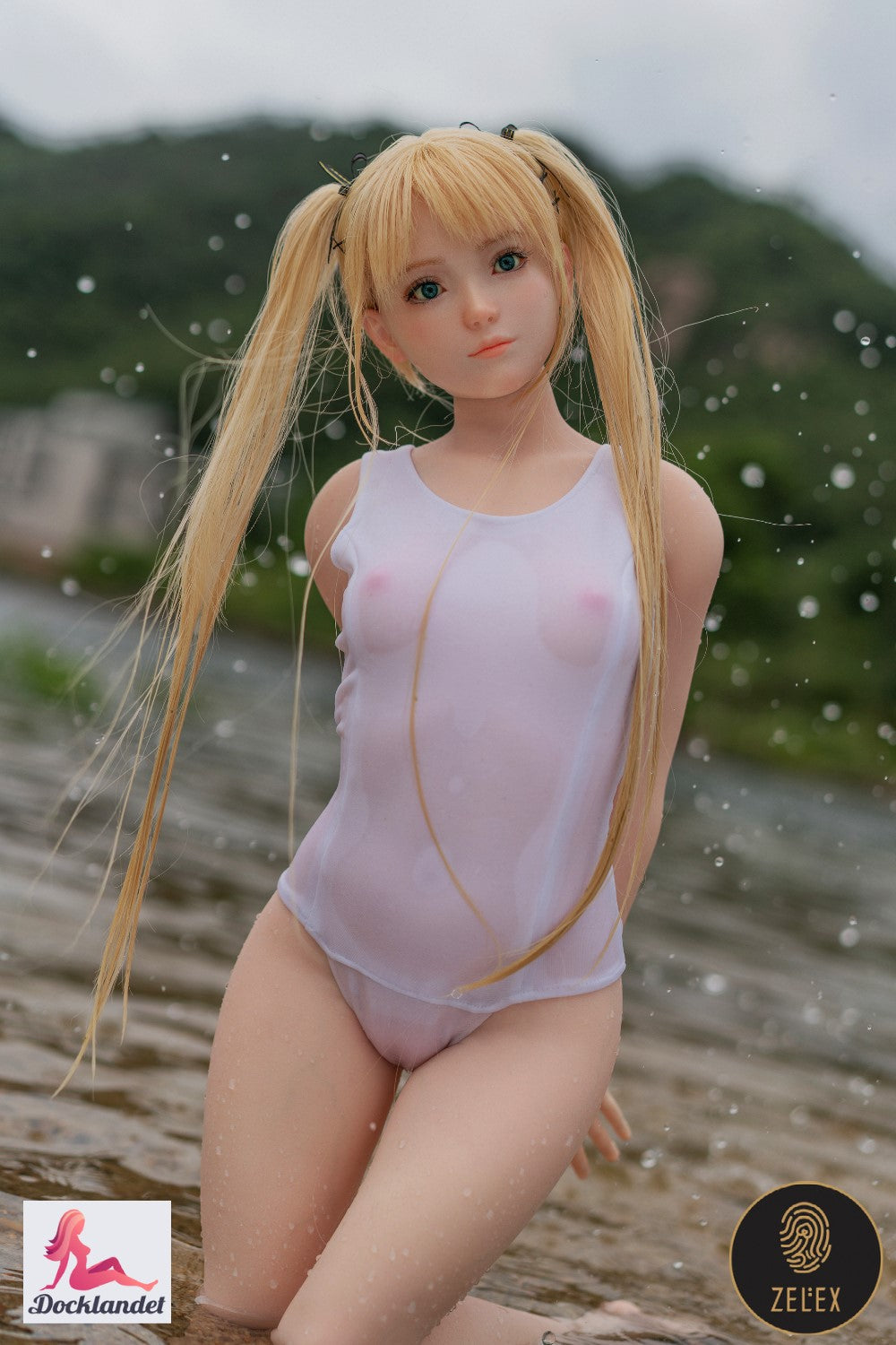 Marie rose mini poupée sexuelle (Zelex 85 cm B-tpup GF05-1 Silicone) EXPRESS