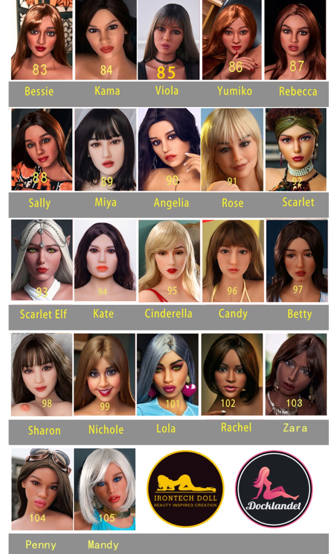 Tête supplémentaire (originale)